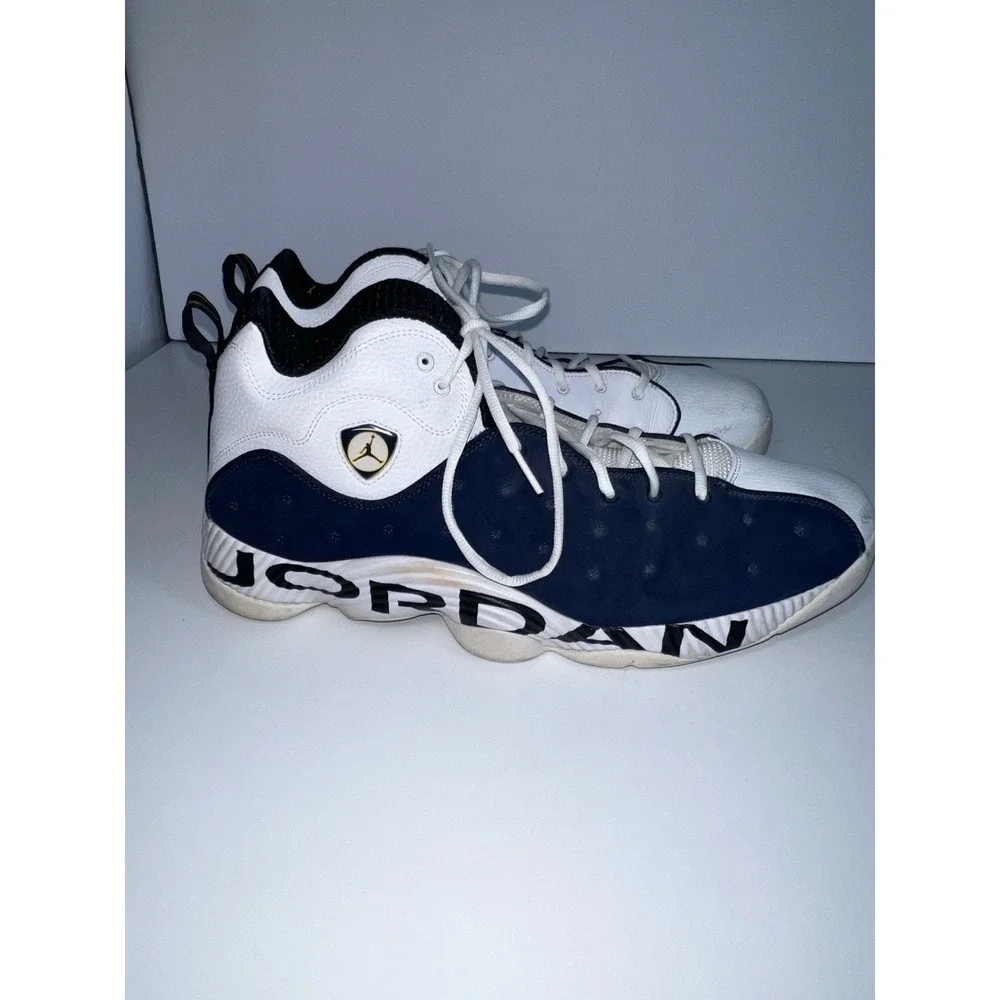 Size 17- Air Jordan Jumpman Team 2 Midnight Navy